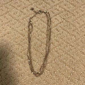 Gold 3-chain necklace